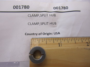 001780: CLAMP,SPLIT HUB