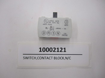 10002121: SWITCH,CONTACT BLOCK,N/C