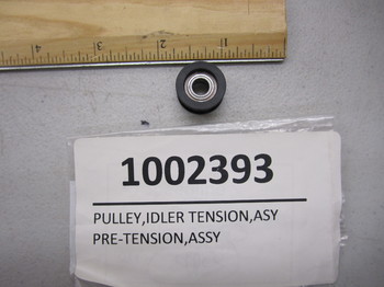 1002393: PULLEY, IDLER TENSION, ASSY PRE-TENSION, ASSY