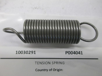 10030291: SPRING,EXTENSION,17MM OD X 1.6MM WD X 63.7MM