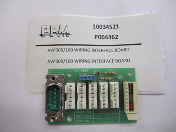 10034521: AVP300 WIRING INTERFACE PCB