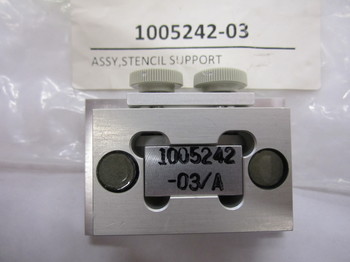 1005242-03: ASSY, STENCIL SUPPORT 3 INCH 