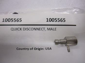 1005565: QUICK DISCONNECT, MALE 