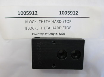 1005912: BLOCK, THETA HARD STOP