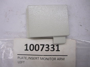 1007331: PLATE,INSERT MONITOR ARM