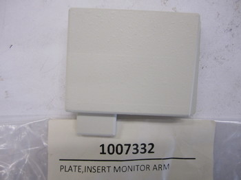 1007332: PLATE,INSERT MONITOR ARM