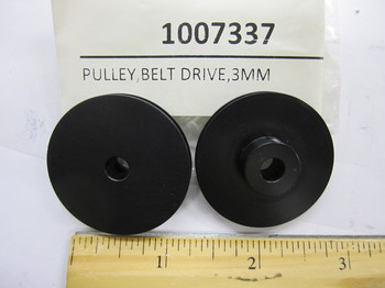 1007337: PULLEY,BELT DRIVE,3MM DIA. 