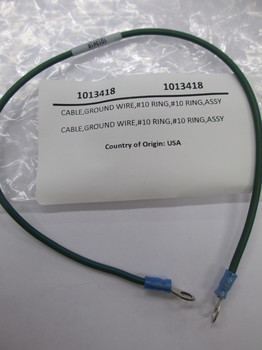 1013418: CABLE,GROUND WIRE,#10 RING,#10 RING,ASSY 