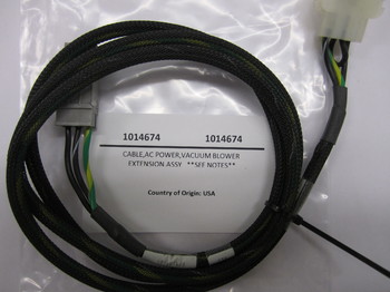1014674: CABLE. AC POWER VACUUM BLOWER EXT ASSY