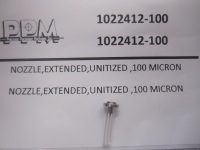 1022412-100: NOZZLE,EXTENDED,UNITIZED ,100 MICRON