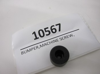 10567: BUMPER,MACHINE SCREW,