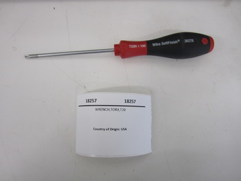 18257: WRENCH,TORX,T20