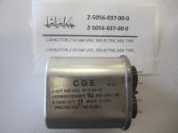 2-5056-037-00-0: CAPACITOR,2 UF,660 VAC, DIELECTRIC,MSF TYPE