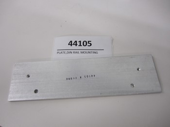 44105: PLATE,DIN RAIL MOUNTING
