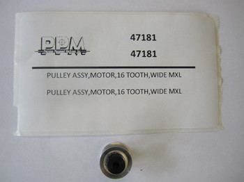 47181: PULLEY ASY,MOTOR,16