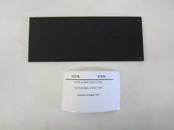 47276: PLATE,BLANK COVER,Z-AXIS