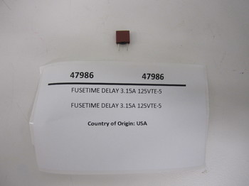 47986: FUSE,TIME DELAY,3.15A,