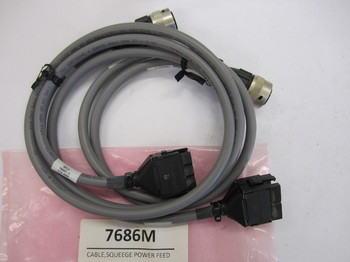 7686M: CABLE,SQUEEGE POWER FEED
