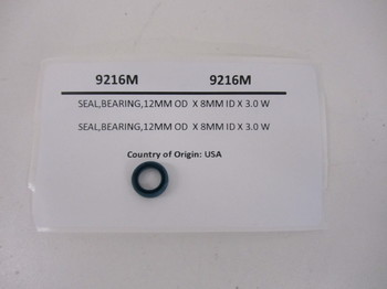 9216M: SEAL,BEARING,12MM OD  X