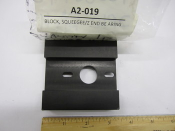 A2-019: BLOCK, SQUEEGEE/Z END BE