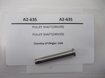 A2-635: PULLEY SHAFT(DRIVER)