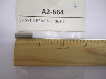 A2-664: SHAFT,X BEARING,RIGHT