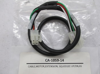 CA-1059-14: CABLE,MOTOR,EXTENSION, SQUEEGEE UP/DN,ASSY 