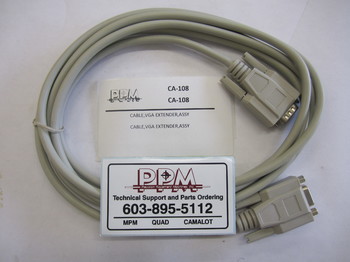 CA-108: CABLE,VGA EXTENDER,ASSY