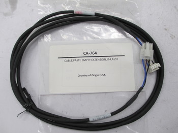 CA-764: CABLE,PASTE EMPTY EXTENSION,J74,ASSY