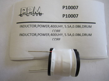 P10007: INDUCTOR,POWER,400UHY,