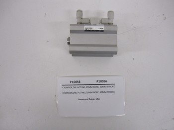P10056: CYLINDER,DBL ACTING,25MM