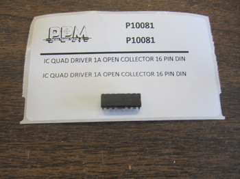 P10081: IC,QUAD DRIVER,1A OPEN