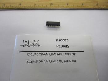 P10085: IC,QUAD OP-AMP,LM324N,