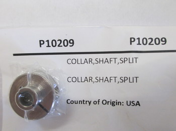P10209: COLLAR, SHAFT, SPLIT 