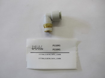 P11041: FITTING,ELBOW,SWVL, 12MM
