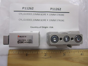 P11262: CYL,GUIDED,10MM BORE X 10MM STROKE 