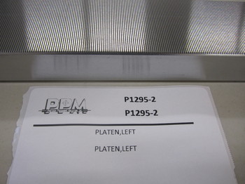 P1295-2: PLATEN,LEFT