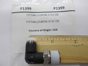 P1399: FITTING,ELBOW,5/32 OD