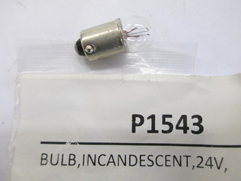P1543: BULB,INCANDESCENT,24V, .035A 