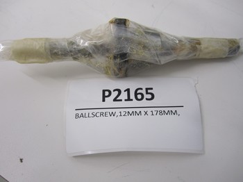 P2165: BALLSCREW,12MM X 178MM,