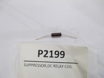 P2199: SUPPRESSOR,DC RELAY COIL ,150MA,50V MAX