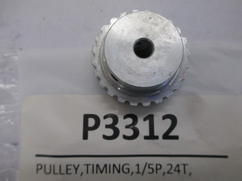 P3312: PULLEY,TIMING,1/5P,24T,