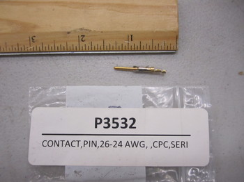 P3532: CONTACT, PIN, 26-24 AWG, CPC, SERI