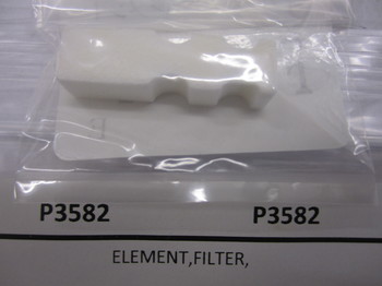 P3582: ELEMENT,FILTER, REPLACEMENT 