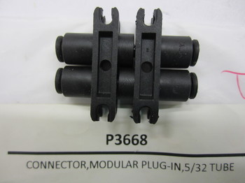 P3668: CONNECTOR,MODULAR PLUG-IN,5/32 TUBE 