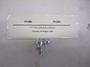 P5386: FITTING,GREASE,ELBOW,