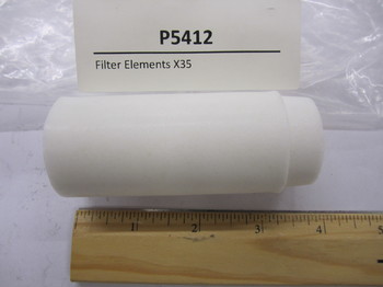 P5412: ELEMENT,VACUUM FILTER, 5 MICRON 