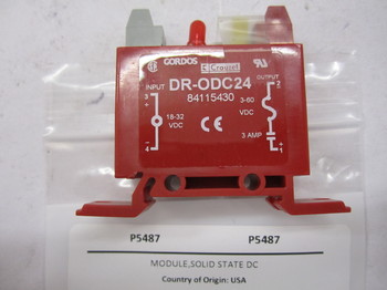 P5487: MODULE,SOLID STATE DC