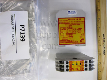 P7139: MODULE,SAFETY,6A,24V, 2 SAFETY CONTACTS 