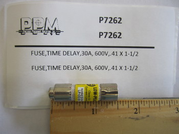 P7262: FUSE,TIME DELAY,30A,